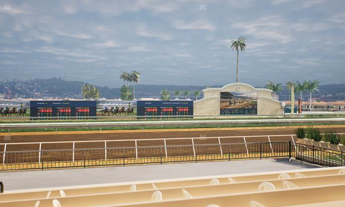 Del Mar Thoroughbred Club - Section Stretch Run Grill E Lvl 1 Tbl 47 Seat View