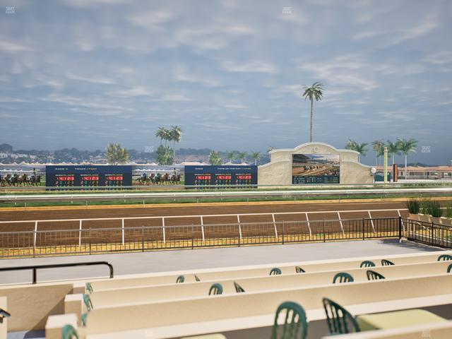 Del Mar Thoroughbred Club - Section Stretch Run Grill E Lvl 1 Tbl 48 Seat View