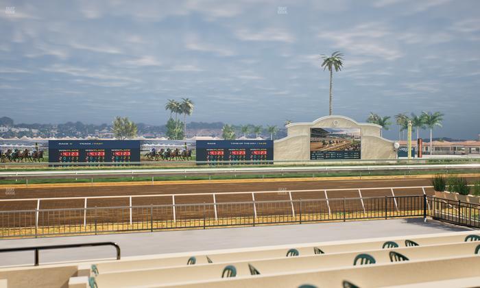 Del Mar Thoroughbred Club - Section Stretch Run Grill E Lvl 1 Tbl 48 Seat View