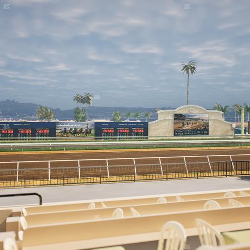 Del Mar Thoroughbred Club - Section Stretch Run Grill E Lvl 1 Tbl 48 Seat View