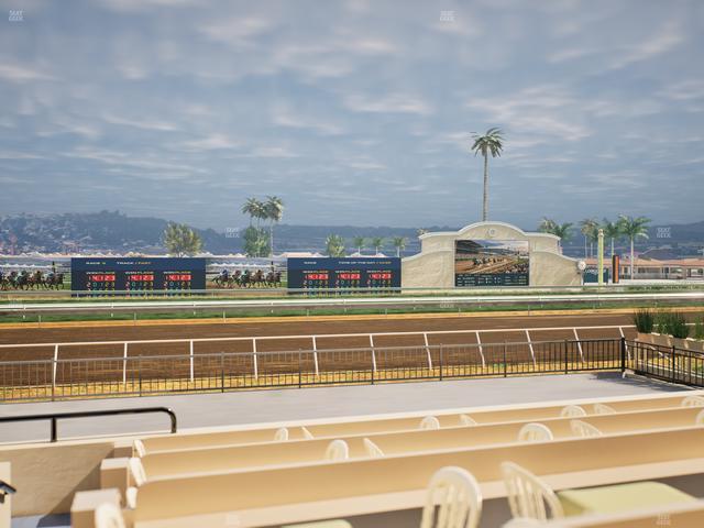 Del Mar Thoroughbred Club - Section Stretch Run Grill E Lvl 1 Tbl 48 Seat View