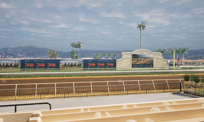 Del Mar Thoroughbred Club - Section Stretch Run Grill E Lvl 1 Tbl 48 Seat View