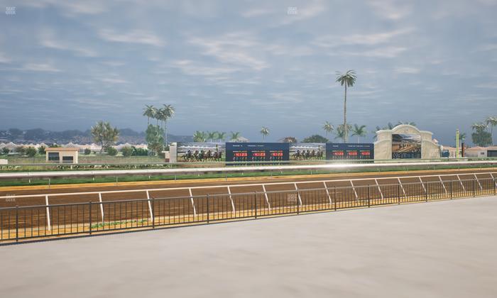 Del Mar Thoroughbred Club - Section Stretch Run Grill G Lvl 1 Tbl 300 Seat View