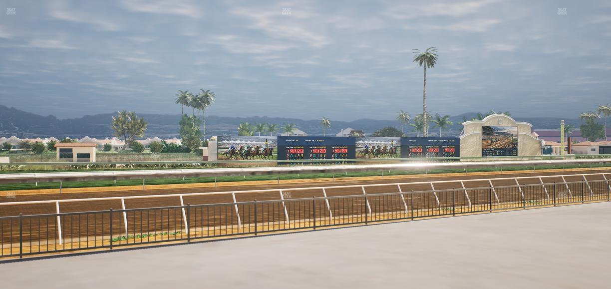 Del Mar Thoroughbred Club - Section Stretch Run Grill G Lvl 1 Tbl 300 Seat View