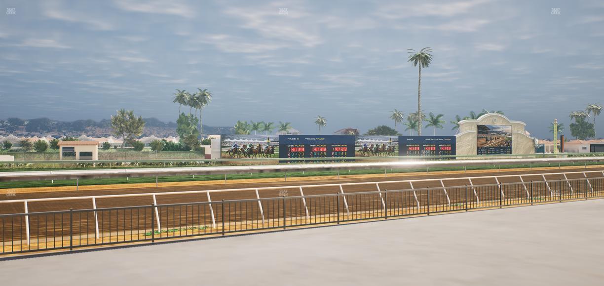 Del Mar Thoroughbred Club - Section Stretch Run Grill G Lvl 1 Tbl 301 Seat View