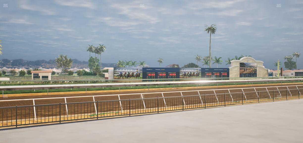 Del Mar Thoroughbred Club - Section Stretch Run Grill G Lvl 1 Tbl 302 Seat View