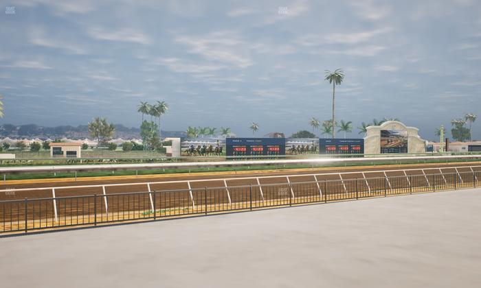 Del Mar Thoroughbred Club - Section Stretch Run Grill G Lvl 1 Tbl 302 Seat View