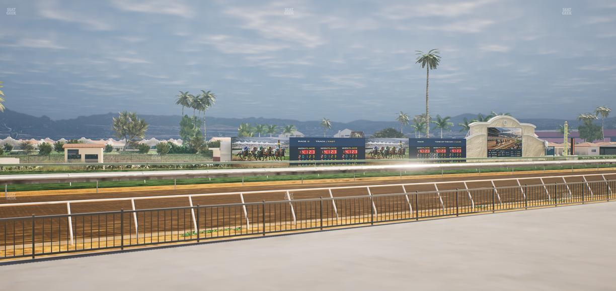 Del Mar Thoroughbred Club - Section Stretch Run Grill G Lvl 1 Tbl 302 Seat View