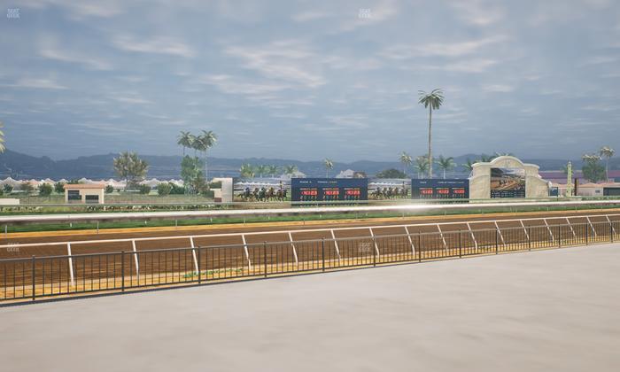 Del Mar Thoroughbred Club - Section Stretch Run Grill G Lvl 1 Tbl 302 Seat View