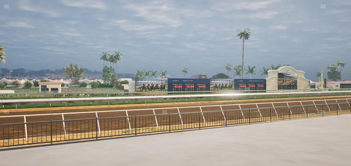 Del Mar Thoroughbred Club - Section Stretch Run Grill G Lvl 1 Tbl 303 Seat View
