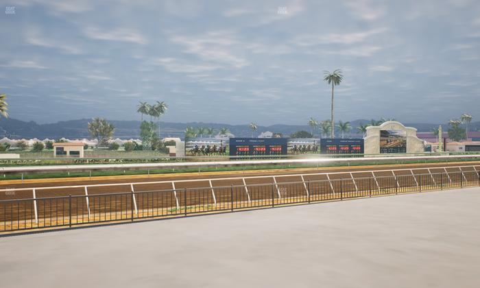 Del Mar Thoroughbred Club - Section Stretch Run Grill G Lvl 1 Tbl 303 Seat View