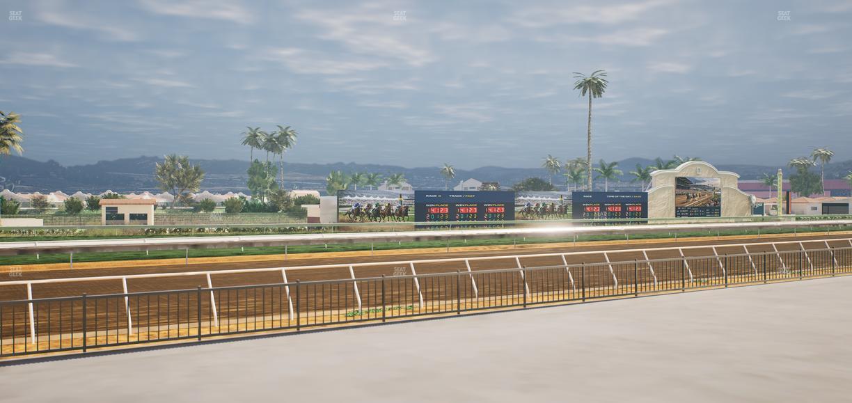 Del Mar Thoroughbred Club - Section Stretch Run Grill G Lvl 1 Tbl 304 Seat View