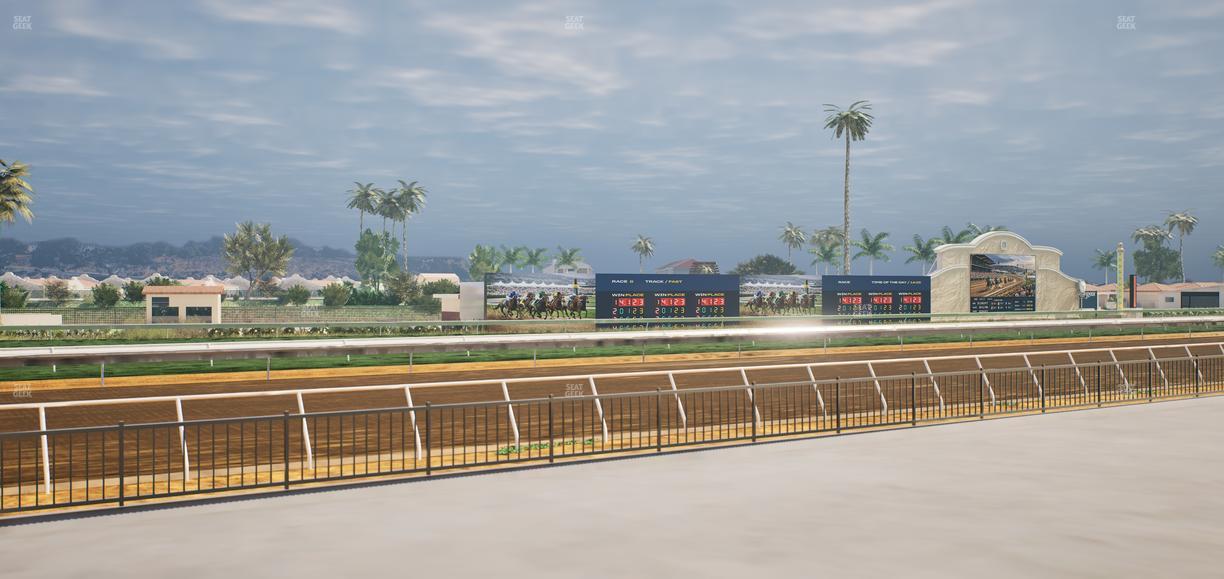 Del Mar Thoroughbred Club - Section Stretch Run Grill G Lvl 1 Tbl 304 Seat View