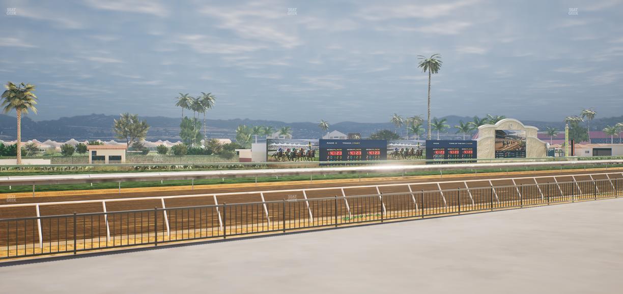 Del Mar Thoroughbred Club - Section Stretch Run Grill G Lvl 1 Tbl 310 Seat View