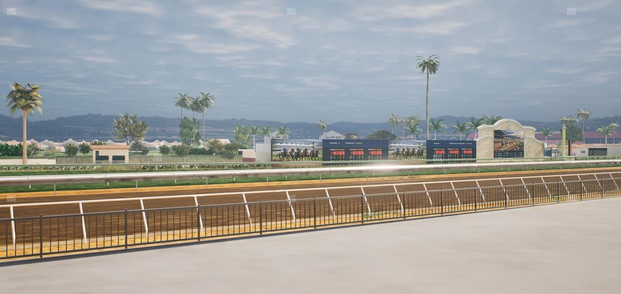 Del Mar Thoroughbred Club - Section Stretch Run Grill G Lvl 1 Tbl 311 Seat View