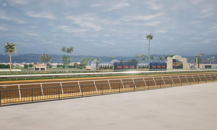 Del Mar Thoroughbred Club - Section Stretch Run Grill G Lvl 1 Tbl 312 Seat View