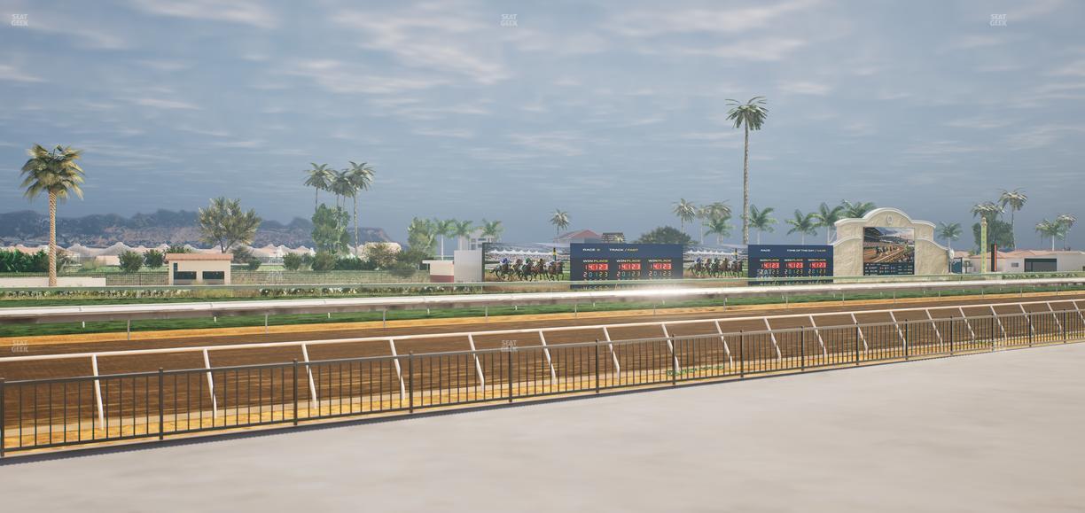 Del Mar Thoroughbred Club - Section Stretch Run Grill G Lvl 1 Tbl 312 Seat View