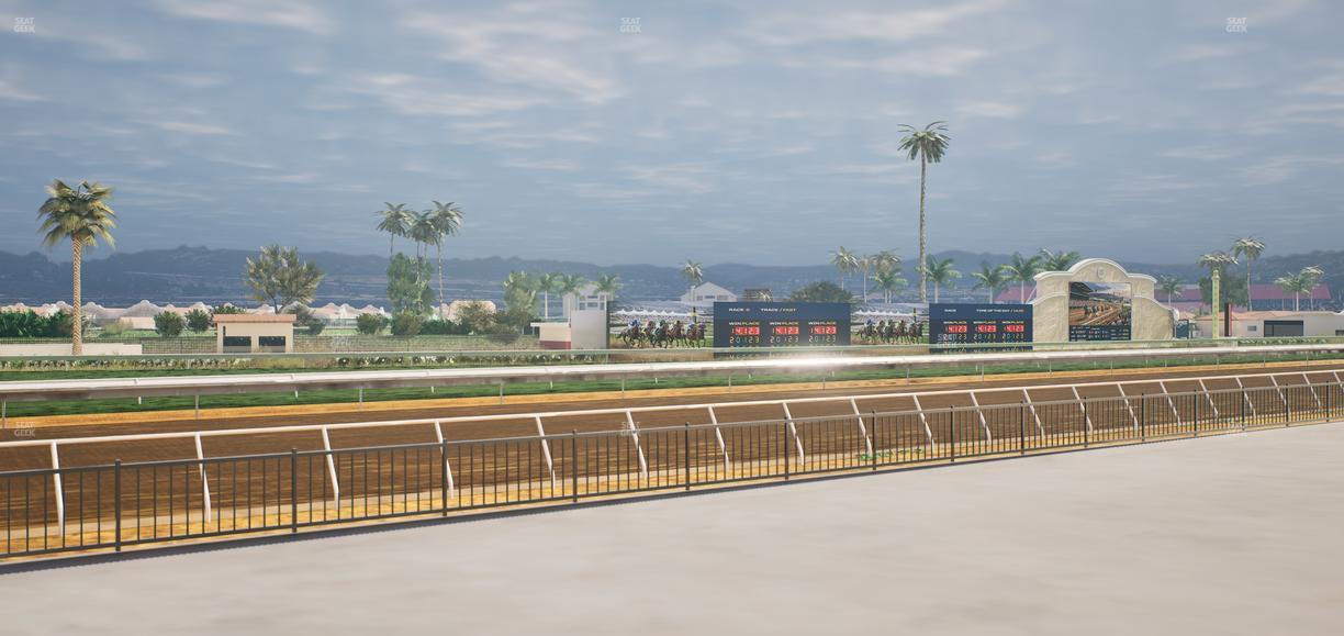 Del Mar Thoroughbred Club - Section Stretch Run Grill G Lvl 1 Tbl 313 Seat View