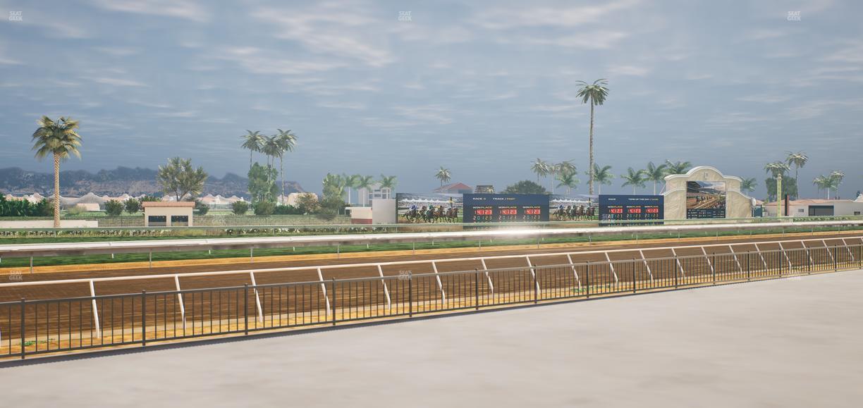 Del Mar Thoroughbred Club - Section Stretch Run Grill G Lvl 1 Tbl 314 Seat View