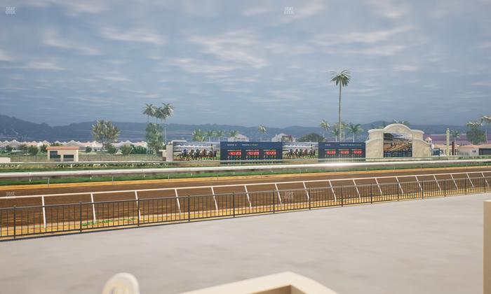Del Mar Thoroughbred Club - Section Stretch Run Grill G Lvl 1 Tbl 320 Seat View