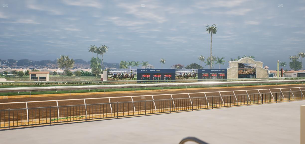 Del Mar Thoroughbred Club - Section Stretch Run Grill G Lvl 1 Tbl 320 Seat View