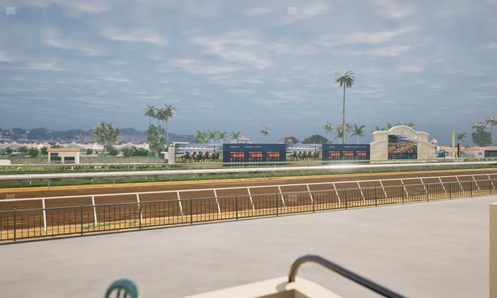 Del Mar Thoroughbred Club - Section Stretch Run Grill G Lvl 1 Tbl 320 Seat View