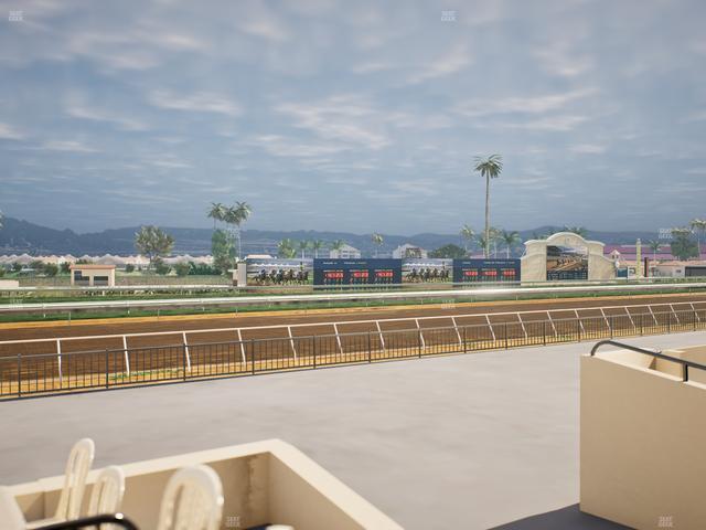 Del Mar Thoroughbred Club - Section Stretch Run Grill G Lvl 1 Tbl 321 Seat View