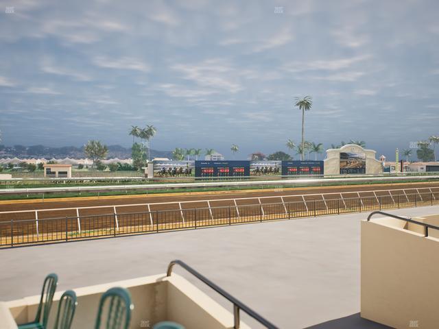 Del Mar Thoroughbred Club - Section Stretch Run Grill G Lvl 1 Tbl 321 Seat View