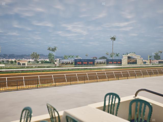 Del Mar Thoroughbred Club - Section Stretch Run Grill G Lvl 1 Tbl 322 Seat View