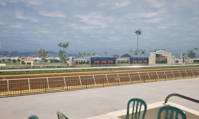 Del Mar Thoroughbred Club - Section Stretch Run Grill G Lvl 1 Tbl 322 Seat View