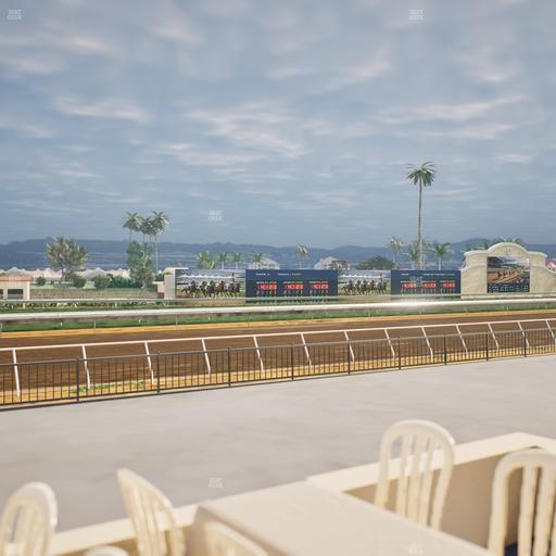 Del Mar Thoroughbred Club - Section Stretch Run Grill G Lvl 1 Tbl 322 Seat View