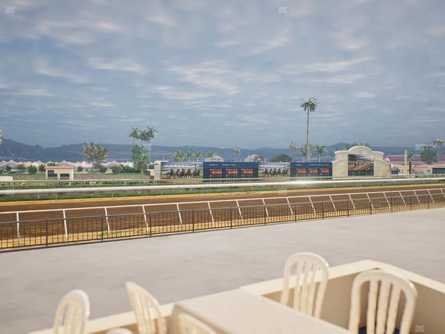 Del Mar Thoroughbred Club - Section Stretch Run Grill G Lvl 1 Tbl 322 Seat View