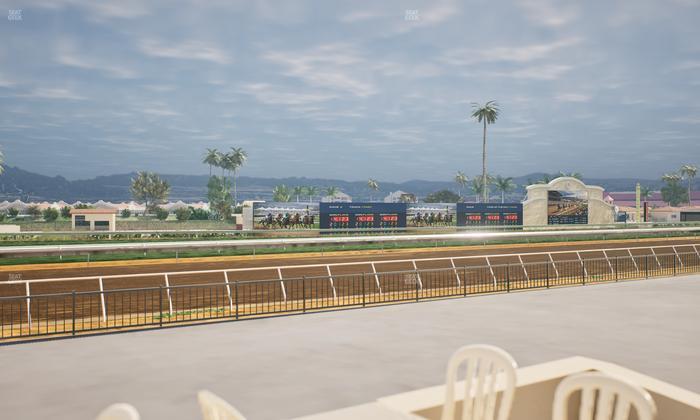 Del Mar Thoroughbred Club - Section Stretch Run Grill G Lvl 1 Tbl 322 Seat View