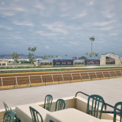 Del Mar Thoroughbred Club - Section Stretch Run Grill G Lvl 1 Tbl 323 Seat View