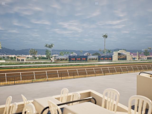 Del Mar Thoroughbred Club - Section Stretch Run Grill G Lvl 1 Tbl 323 Seat View