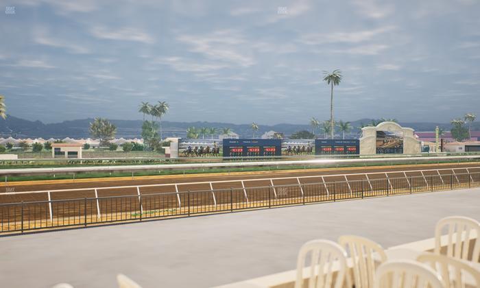 Del Mar Thoroughbred Club - Section Stretch Run Grill G Lvl 1 Tbl 324 Seat View
