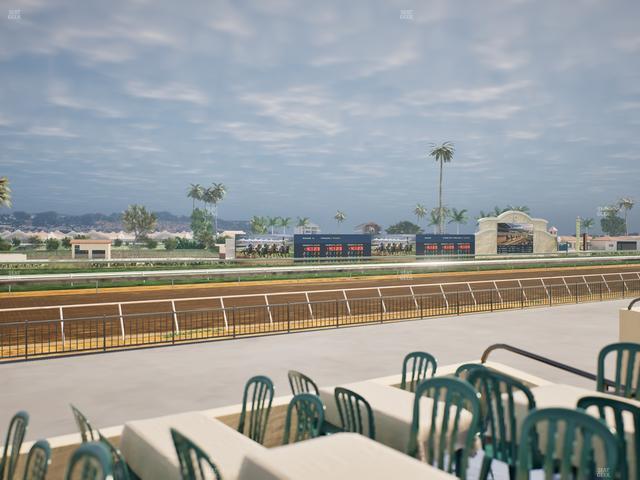 Del Mar Thoroughbred Club - Section Stretch Run Grill G Lvl 1 Tbl 325 Seat View