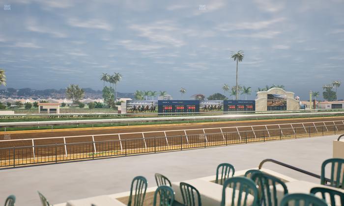 Del Mar Thoroughbred Club - Section Stretch Run Grill G Lvl 1 Tbl 325 Seat View