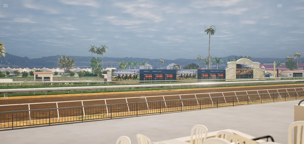 Del Mar Thoroughbred Club - Section Stretch Run Grill G Lvl 1 Tbl 325 Seat View