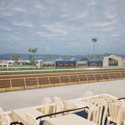Del Mar Thoroughbred Club - Section Stretch Run Grill G Lvl 1 Tbl 325 Seat View