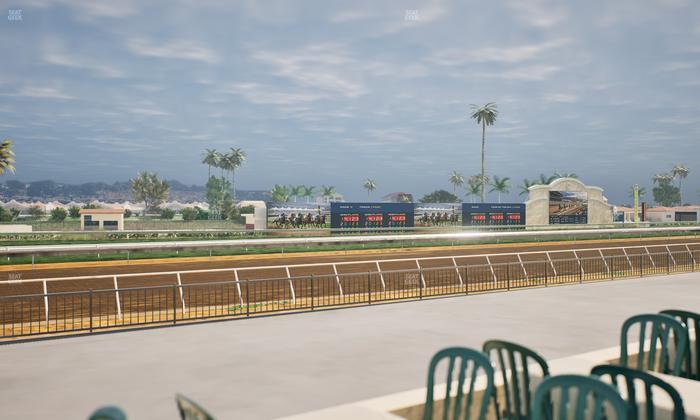 Del Mar Thoroughbred Club - Section Stretch Run Grill G Lvl 1 Tbl 326 Seat View