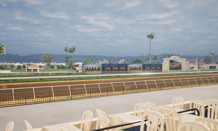 Del Mar Thoroughbred Club - Section Stretch Run Grill G Lvl 1 Tbl 327 Seat View