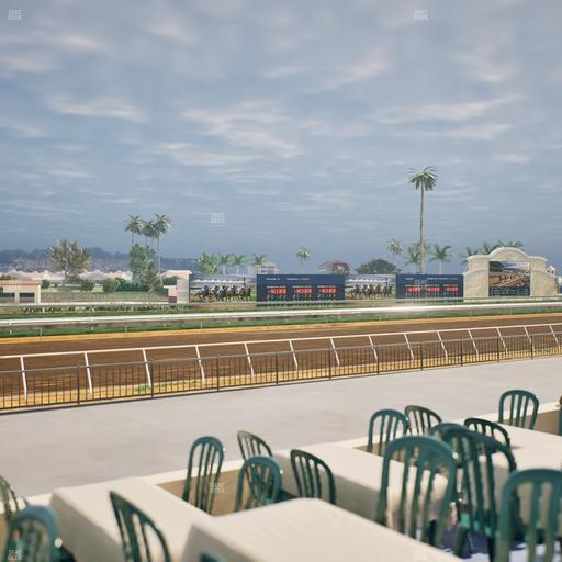 Del Mar Thoroughbred Club - Section Stretch Run Grill G Lvl 1 Tbl 327 Seat View