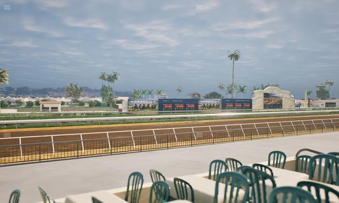 Del Mar Thoroughbred Club - Section Stretch Run Grill G Lvl 1 Tbl 327 Seat View
