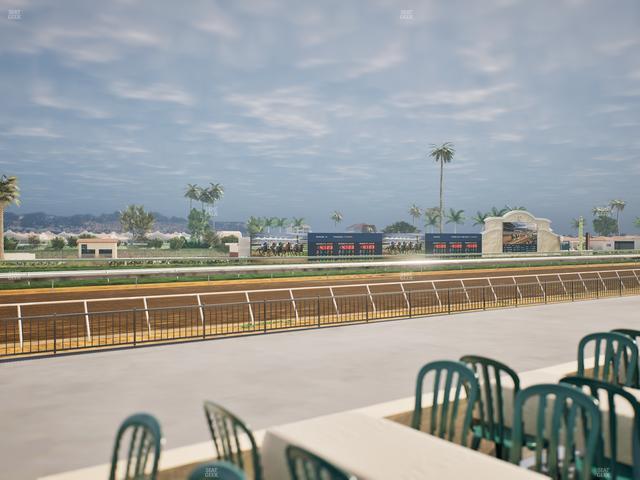 Del Mar Thoroughbred Club - Section Stretch Run Grill G Lvl 1 Tbl 328 Seat View