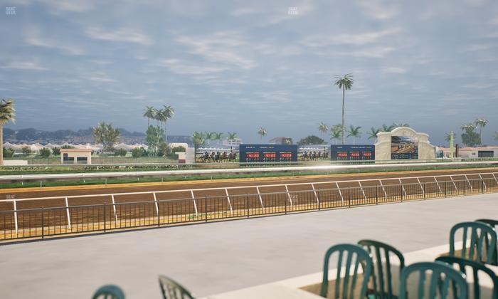 Del Mar Thoroughbred Club - Section Stretch Run Grill G Lvl 1 Tbl 328 Seat View