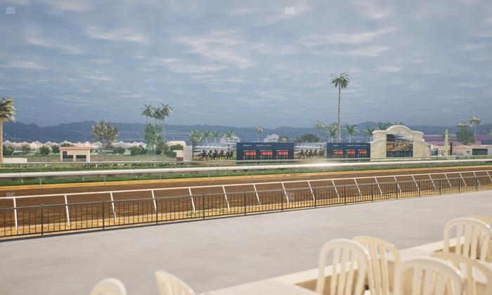 Del Mar Thoroughbred Club - Section Stretch Run Grill G Lvl 1 Tbl 328 Seat View