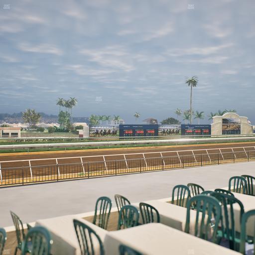 Del Mar Thoroughbred Club - Section Stretch Run Grill G Lvl 1 Tbl 329 Seat View
