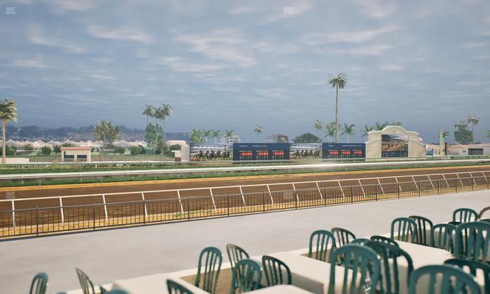 Del Mar Thoroughbred Club - Section Stretch Run Grill G Lvl 1 Tbl 329 Seat View