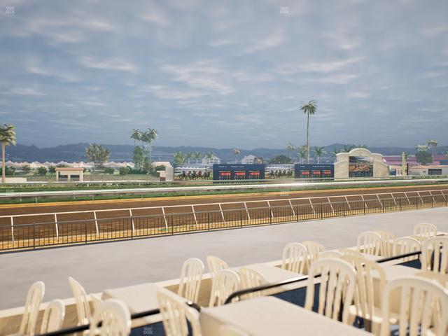 Del Mar Thoroughbred Club - Section Stretch Run Grill G Lvl 1 Tbl 329 Seat View